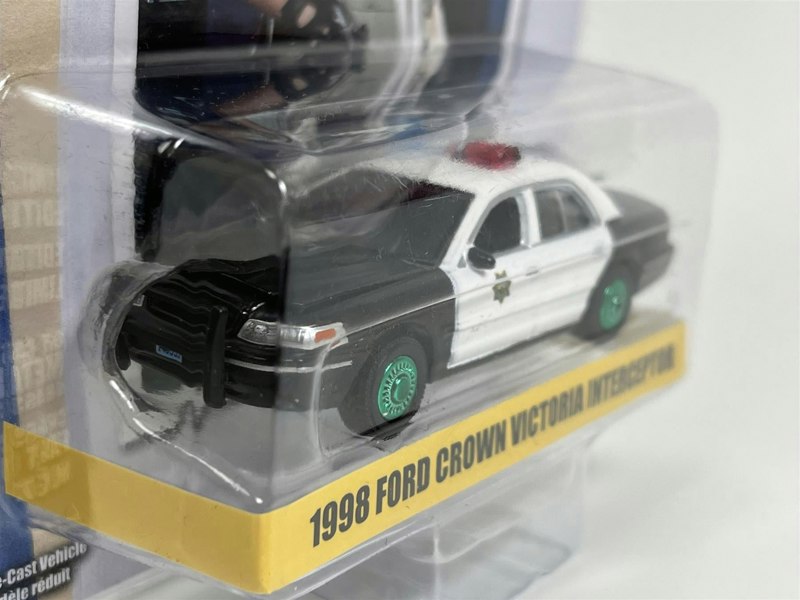 Greenlight Reno 911 1998 Ford Crown Victoria Interceptor Chase Model 1:64 44980B