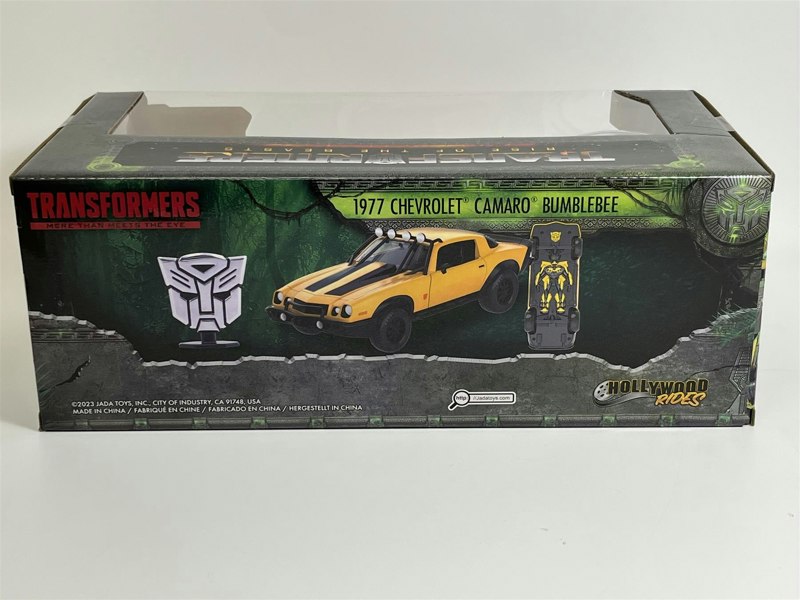 Jada Transformers Rise Of The Beasts 1977 Chevrolet Camaro Bumblebee 1:24 253115010 34263