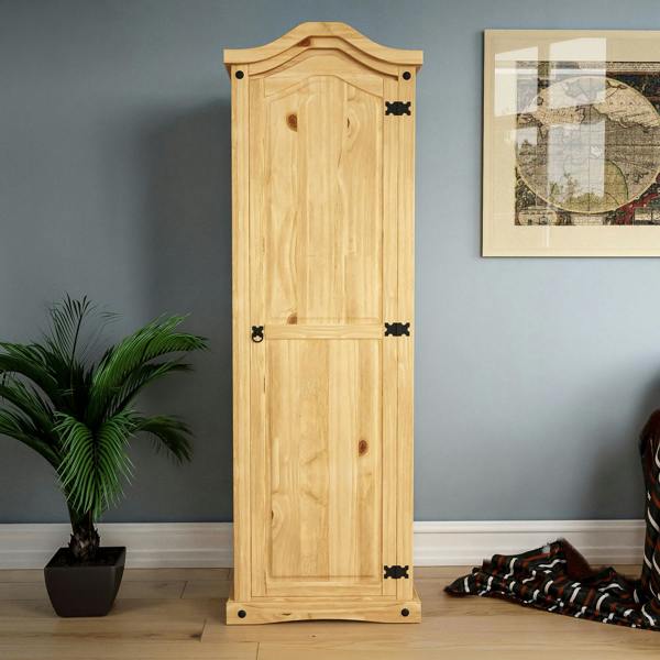Vida Designs Corona 1 Door Wardrobe
