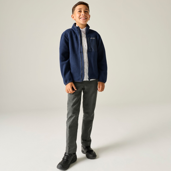 Regatta Kids Frankie Full Zip Fleece Jacket - Navy