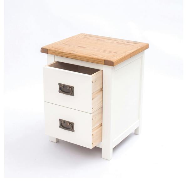 Cabinet Bits Lovere 2 Drawer Bedside Table