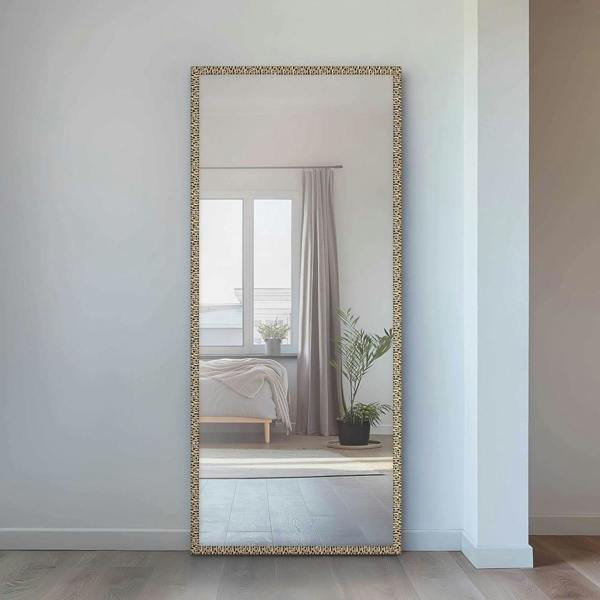 Nielsen Florentina Wall Mirror With Mosaic Design Frame - Gold
