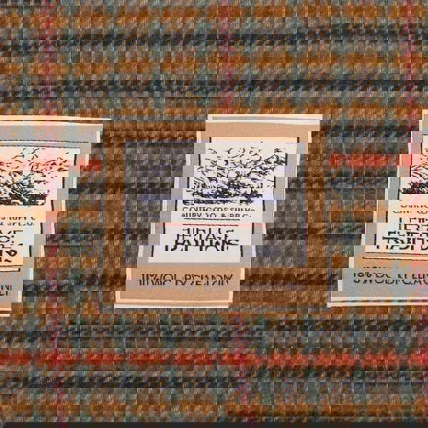 Luxurious Check Wool Scarf - 100% Pure Mongolian Wool