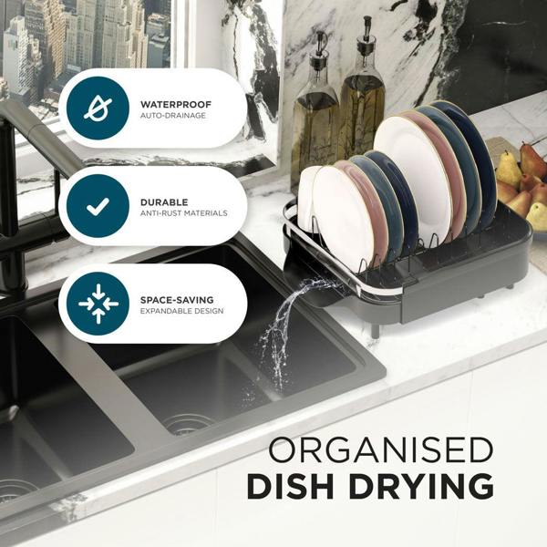 DMD Collective Expandable Dish Drainer Rack