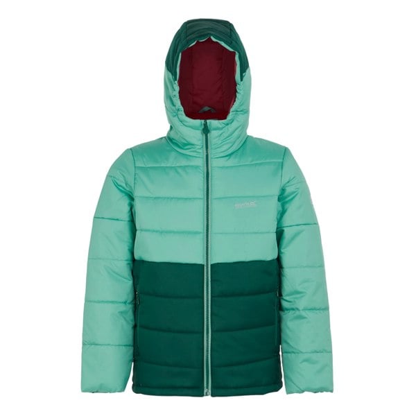 Regatta Childrens/Kids Lofthouse VIII Insulated Jacket - Dusty Green/Rainforest