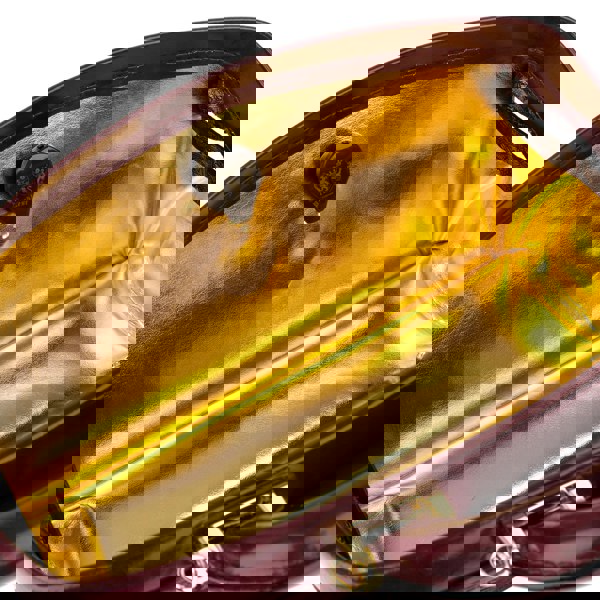 Embassy London Gazelle - Floral & Burgundy - Women’s patent leather top handle & crossbody bag