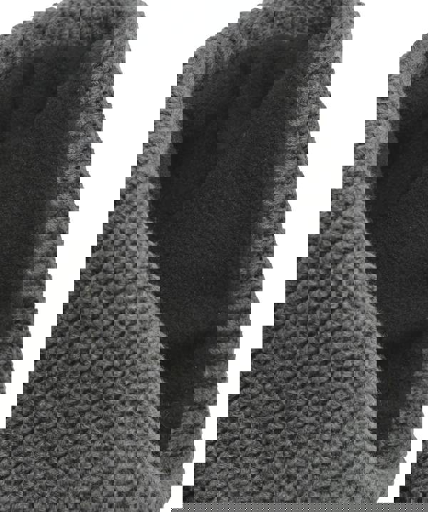 Lambretta Knitted Fleece Turn Up Bobble Skater Style Beanie Hat