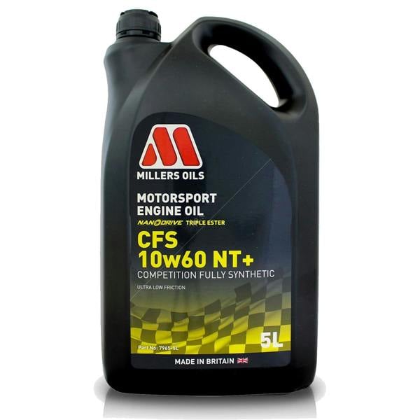 Millers Oils CFS 10W60 NT+ Motorsport Engine Oil 5L