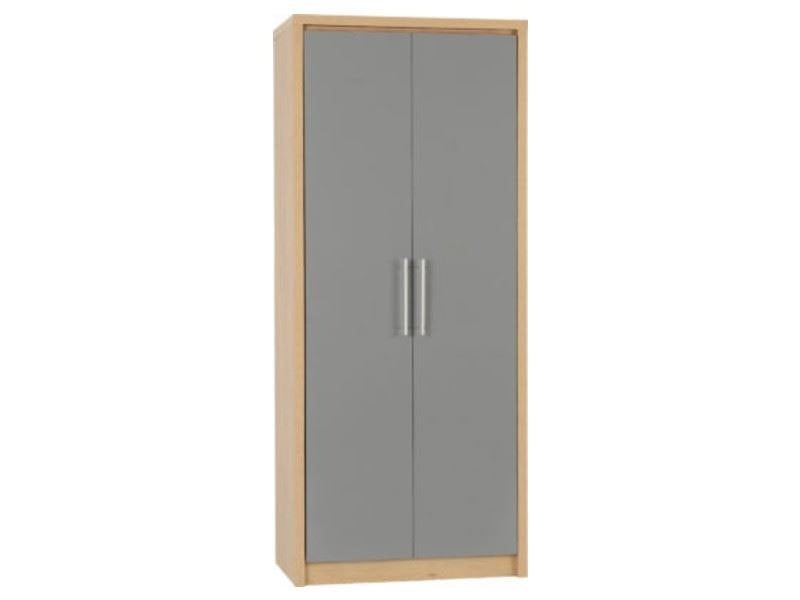 Seconique Seville 2 Door Double Wardrobe