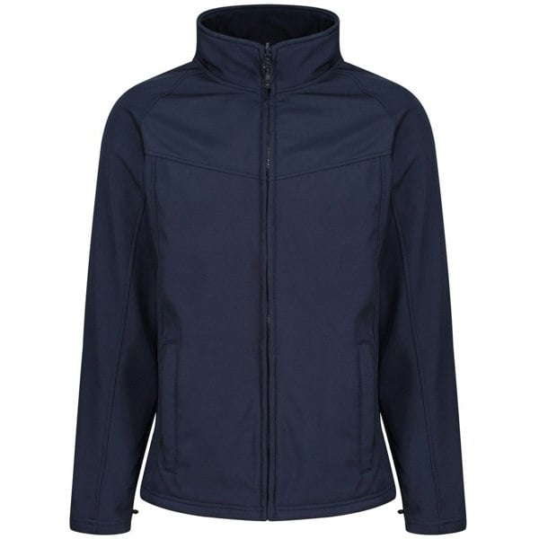 Regatta Uproar Mens Softshell Wind Resistant Fleece Jacket - Navy/Navy