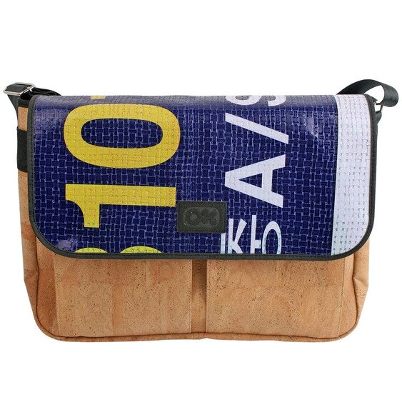 SVNX Upcycled Large Messenger Laptop Bag