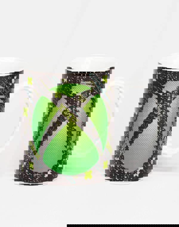 Xbox Mens Black Logo Mug and Sock Gift Set (One Size) 