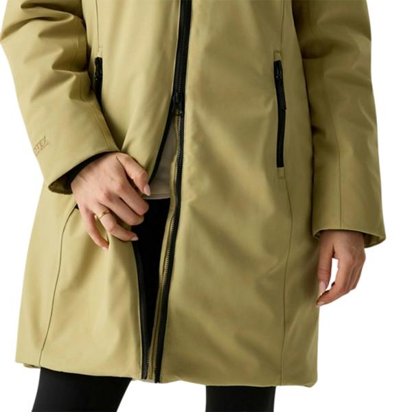 Regatta Womens/Ladies Marron Waterproof Insulated Jacket - Desert Beige/Light Vanilla - 