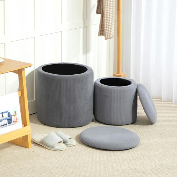 Storage Ottoman Set