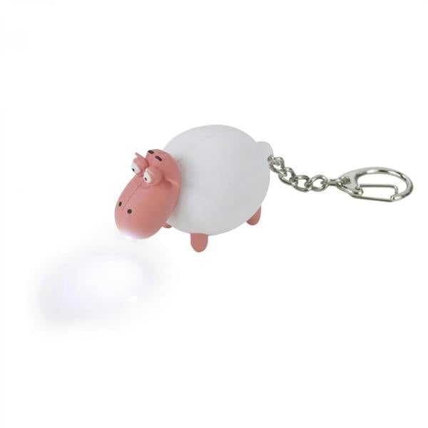 Regatta Great Outdoors Childrens/Kids Animal Keyring Torch - White - 