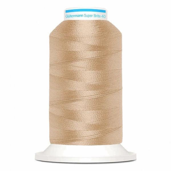 Gutermann Super Brite Polyester 40 Embroidery Thread 1000m Polyester Thread Suitable For Embroidery