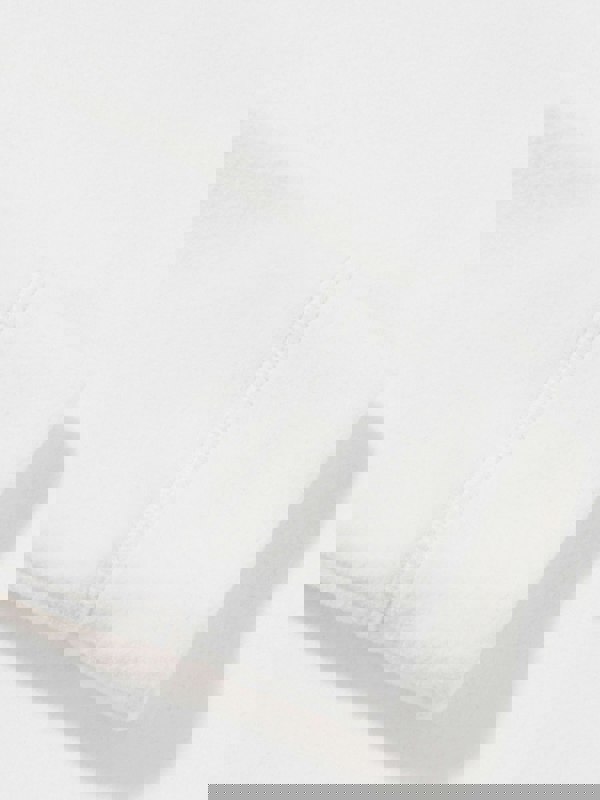 Moncler Enfant Kids Grenoble Half Zip Sweatshirt in White