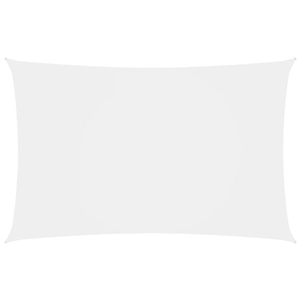 Berkfield Sunshade Sail Oxford Fabric Rectangular 2.5x5 m White