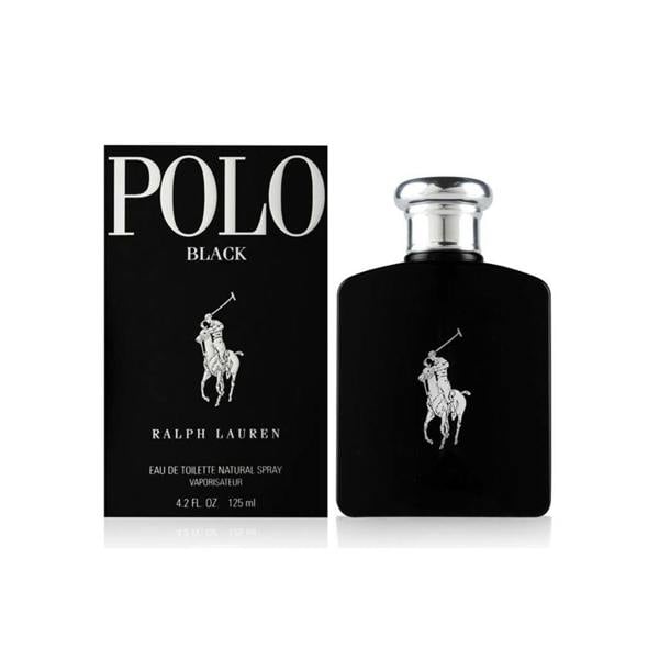 Ralph Lauren Polo Black Eau de Toilette Men's Aftershave Spray (75ml, 125ml)