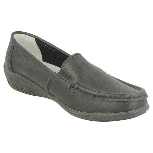 Eaze Ladies Eaze Low Wedge Casual Shoes