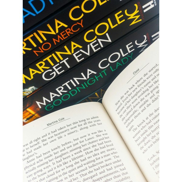 Martina Cole 7 Books Set - Close, Dangerous Lady, The Ladykiller, No Mercy, Get Even & more