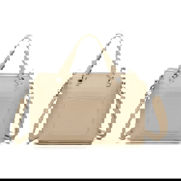 Kitise Elegant Soft Structured Top Handles Crossbody Shoulder Bag