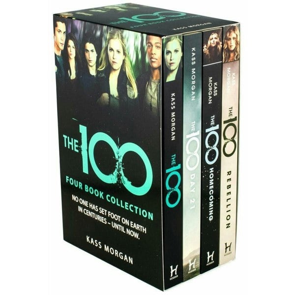 Hodder Kass Morgan 100 Series 4 Books Collection Set - The 100 The 100 Day 21 Homecoming Rebellion