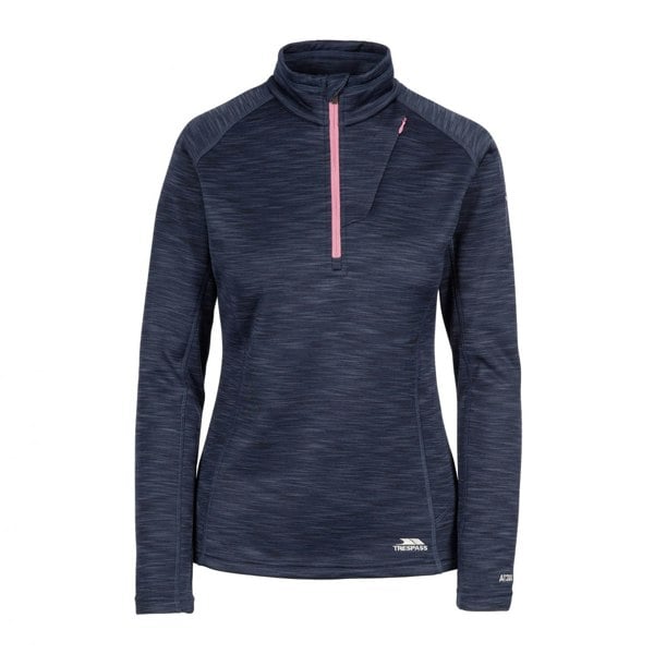 Trespass Womens/Ladies Fairford Fleece Top - Navy