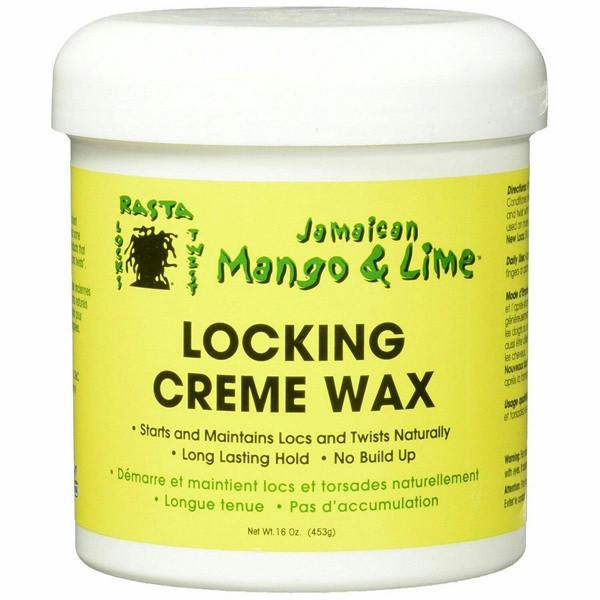 Natural loc and twist hair wax with mango and lime extracts