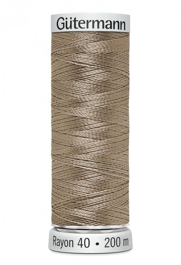 Gutermann No 40 Sulky Rayon Embroidery Thread 200m Rayon Thread Suitable For Embroidery