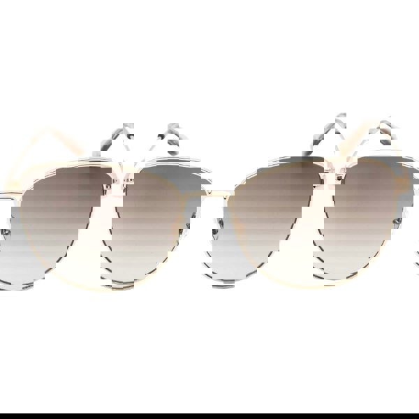 Juicy Couture Brown SF Lens Light Gold Sunglasses One Size