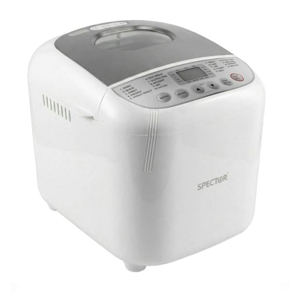 Spector Automatic Bread Maker Machine 2LB 19 in 1 600W Non Stick Stainless Steel