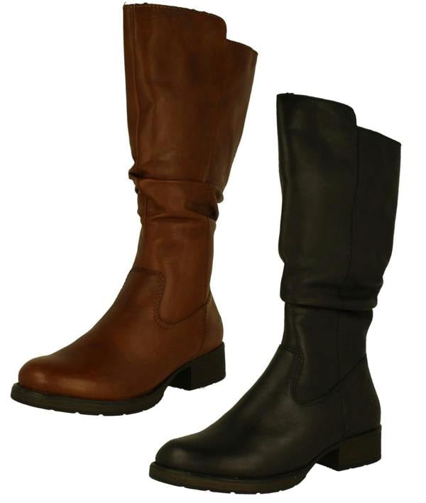 Rieker Ladies Rieker Mid Calf Boots Z9563