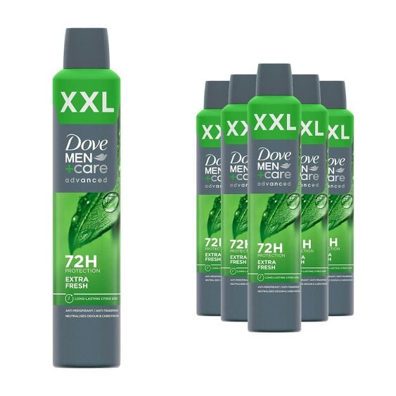 Dove Men+Care Anti-Perspirant Deodorant - Extra Fresh 72H Protection 6x300ml