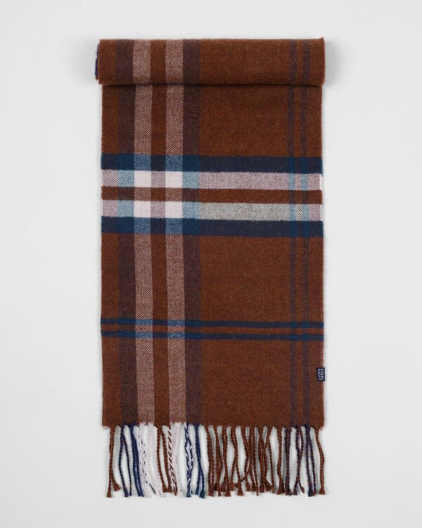Steel & Jelly Farley – Rust Check Scarf