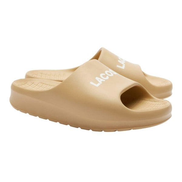 Lacoste Womens/Ladies Serve 2.0 Logo Sliders - Brown