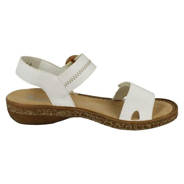 Rieker Ladies Rieker Buckle Detailed Strappy Sandals 628Z3