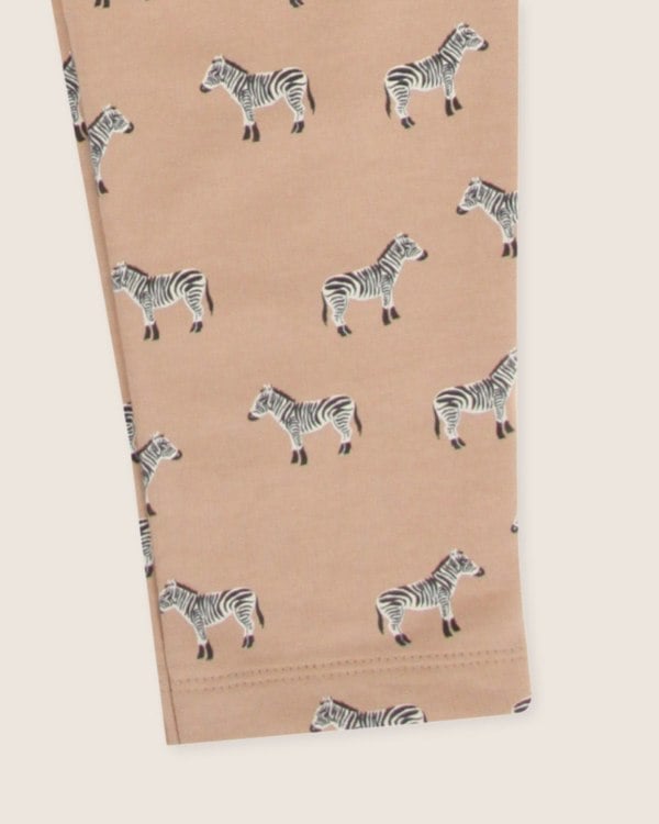 Beige Zebra Print Dungarees - image 5