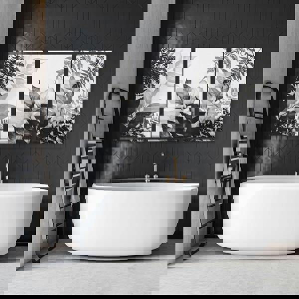 Bathroom Wall Prints | Set of 3 Botanical Wall art Prints