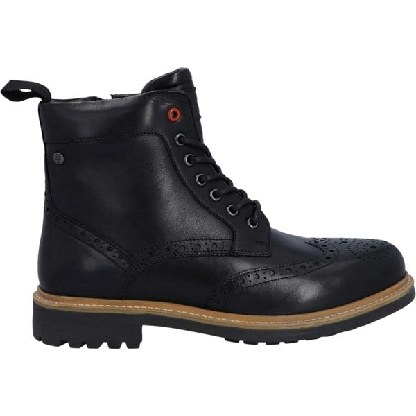Hunter model Cawdor Brogue Ankle Male in Black