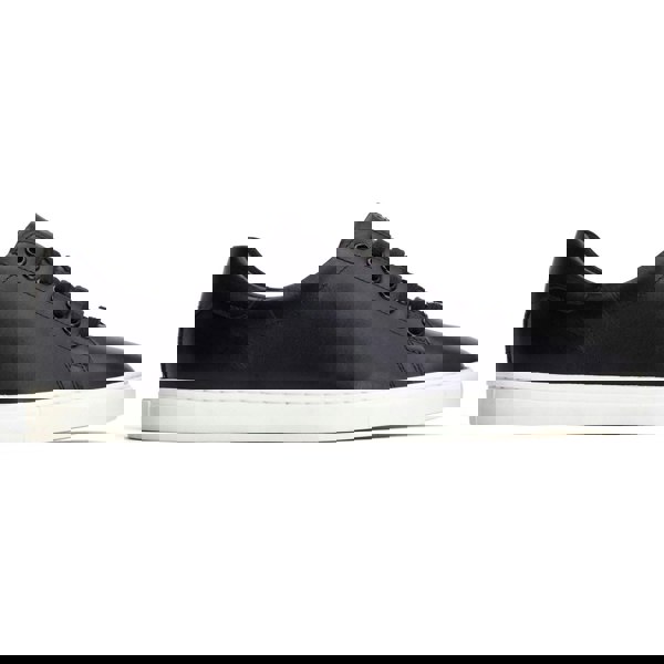 Base London Tucker Leather Men's Black Trainers