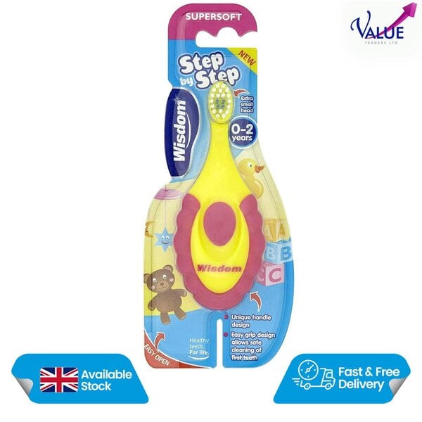 Wisdom Step by Step Supersoft for 0-2 Years Toothbrush - by Wisdom