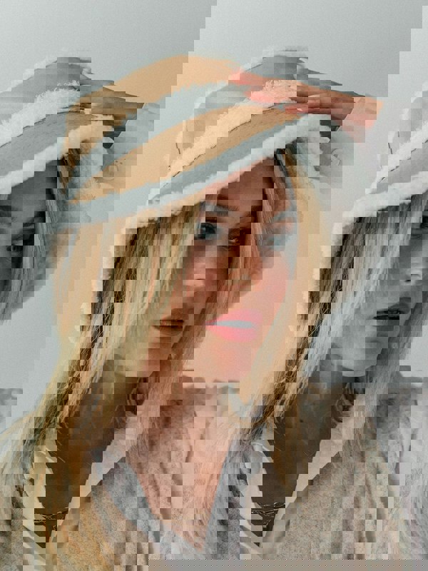 SVNX Reversible PU Bucket Hat with Borg Trims