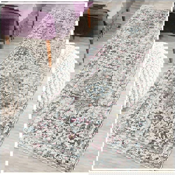 Ultra Soft Machine Washable Rug | Persian Inspired | Bahala