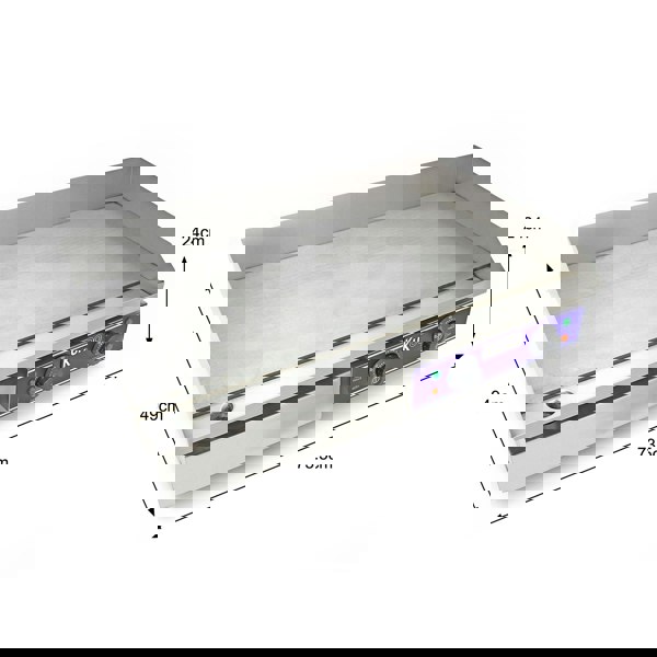 KuKoo 70cm Wide Electric Griddle