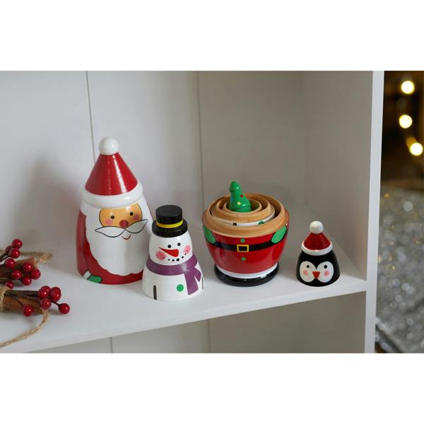 Scotts of Stow Santas Secret 4 in 1 Festive Figurines