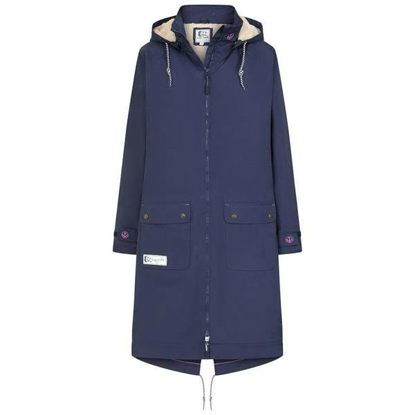 Lazy Jacks Women's Long Length Waterproof Jacket - Twilight