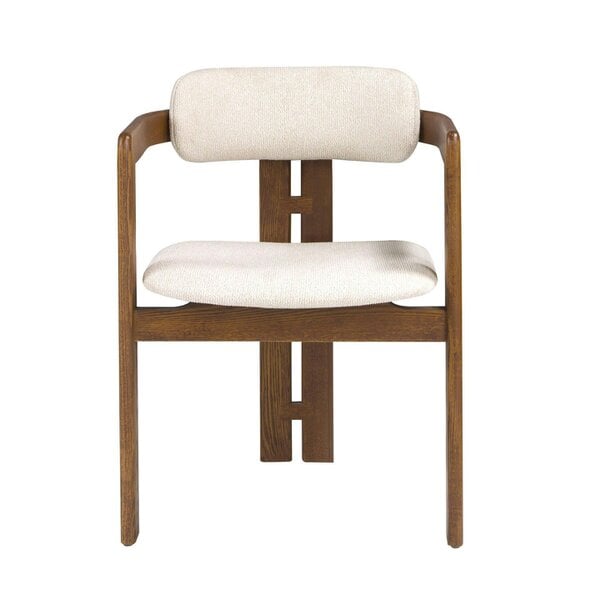 Angel Cerdá Off-white fabric chair 4194