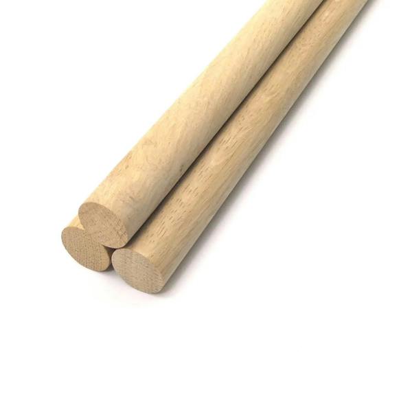 1m Long Premium Quality Oak Dowel