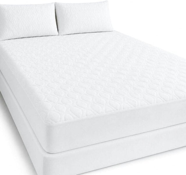 Night Zone Cooling Mattress Protector 30cm Deep – Breathable Airflow Quilted Mattress Cover